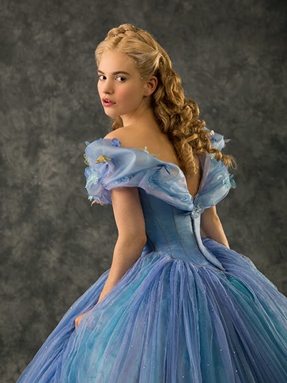 Lily James as Cinderella Lily James as Cinderella