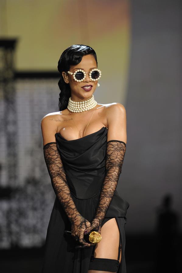 Rihanna in lingerie