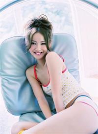 Anonymous in lingerie