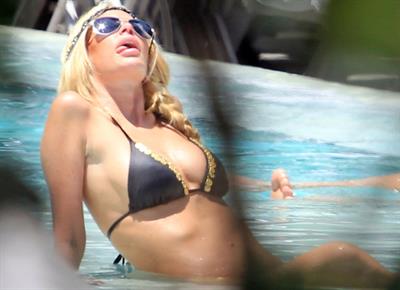 Jenna Jameson in a bikini