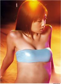 Yuko Ogura in a bikini