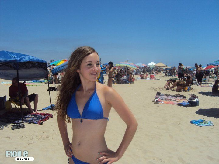 Rachel Fox in a bikini
