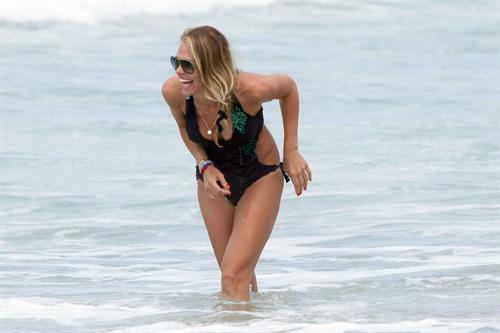 Ilary Blasi in a bikini