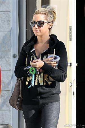 Ashley Tisdale out and about in LA 12/11/12 