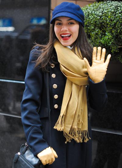 Victoria Justice out and about in NYC 2/7/13 