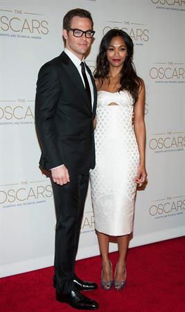 Zoe Saldana Academy Of Motion Picture Arts And Sciences' Scientific & Technical Awards February 9, 2013 