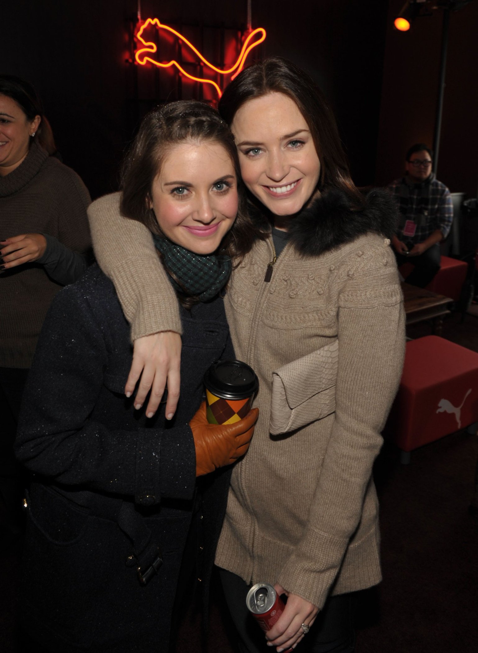 Alison Brie Puma Social Lounge at Sundance Festival in Park City on January 20, 2012