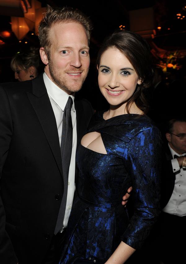 Alison Brie NBC Universals 68th Annual Golden Globes After Party held at the Beverly Hilton hotel on January 16, 2011