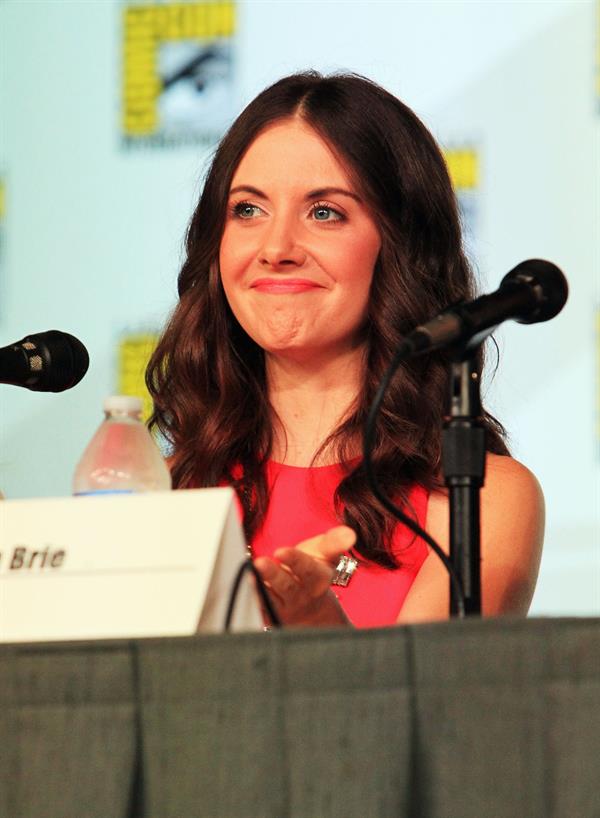Alison Brie community panel at San Diego Comic Con on July 13, 2012