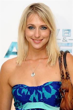 Ali Bastian attends the Cowboys and Aliens premiere in London August 11, 2011 
