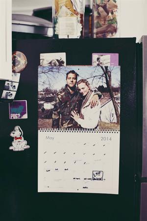 Pregnant Amanda Booth - At home - June 14, 2014  