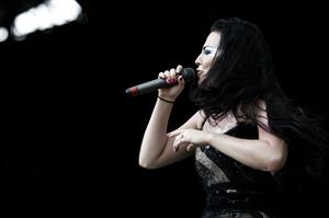 Amy Lee - Evanescence perform at the 2012 Heineken Jammin festival on July 6, 2012
