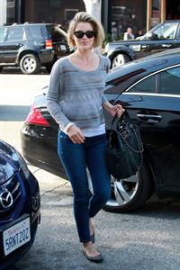 Amy Smart, Ali Larter and Jessica Alba at the Splendid store opening with crafting community and baby2baby 04.12.11 