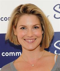 Amy Smart, Ali Larter and Jessica Alba at the Splendid store opening with crafting community and baby2baby 04.12.11 