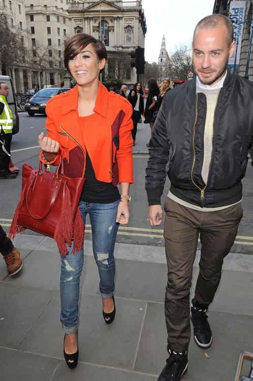 Frankie Sandford London Fashion Week, Feb 15, 2013 