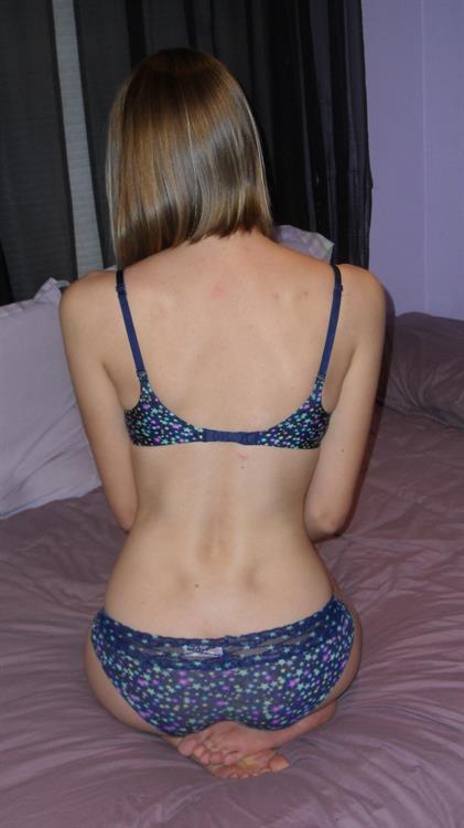 Anonymous in lingerie