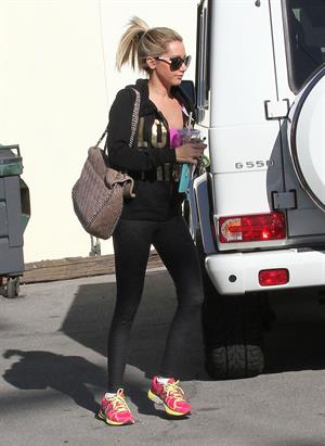 Ashley Tisdale out and about in LA 12/11/12 