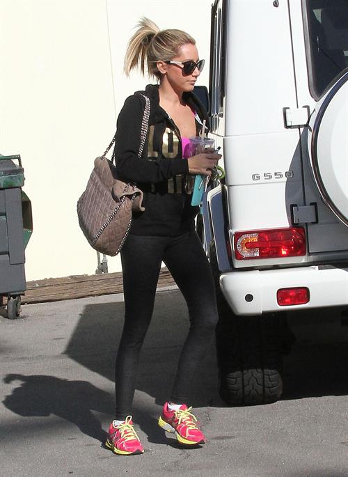 Ashley Tisdale out and about in LA 12/11/12 