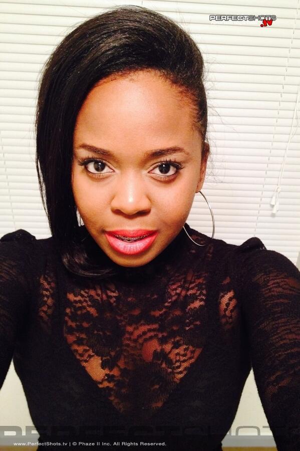 Ayisha Cottontail taking a selfie