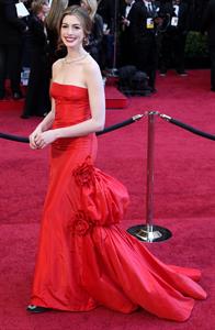 Anne Hathaway 83rd annual Academy Awards in Hollywood on February 27, 2011