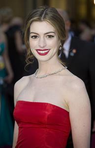 Anne Hathaway 83rd annual Academy Awards in Hollywood on February 27, 2011