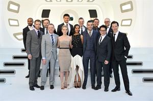 Zoe Saldana attends the 'Star Trek Into Darkness' UK Premiere at the Empire Leicester Square in London