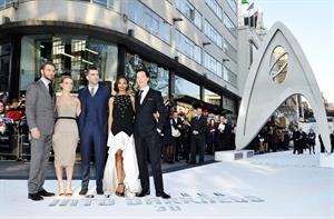 Zoe Saldana attends the 'Star Trek Into Darkness' UK Premiere at the Empire Leicester Square in London