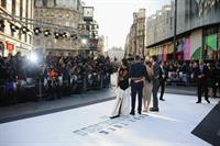 Zoe Saldana attends the 'Star Trek Into Darkness' UK Premiere at the Empire Leicester Square in London