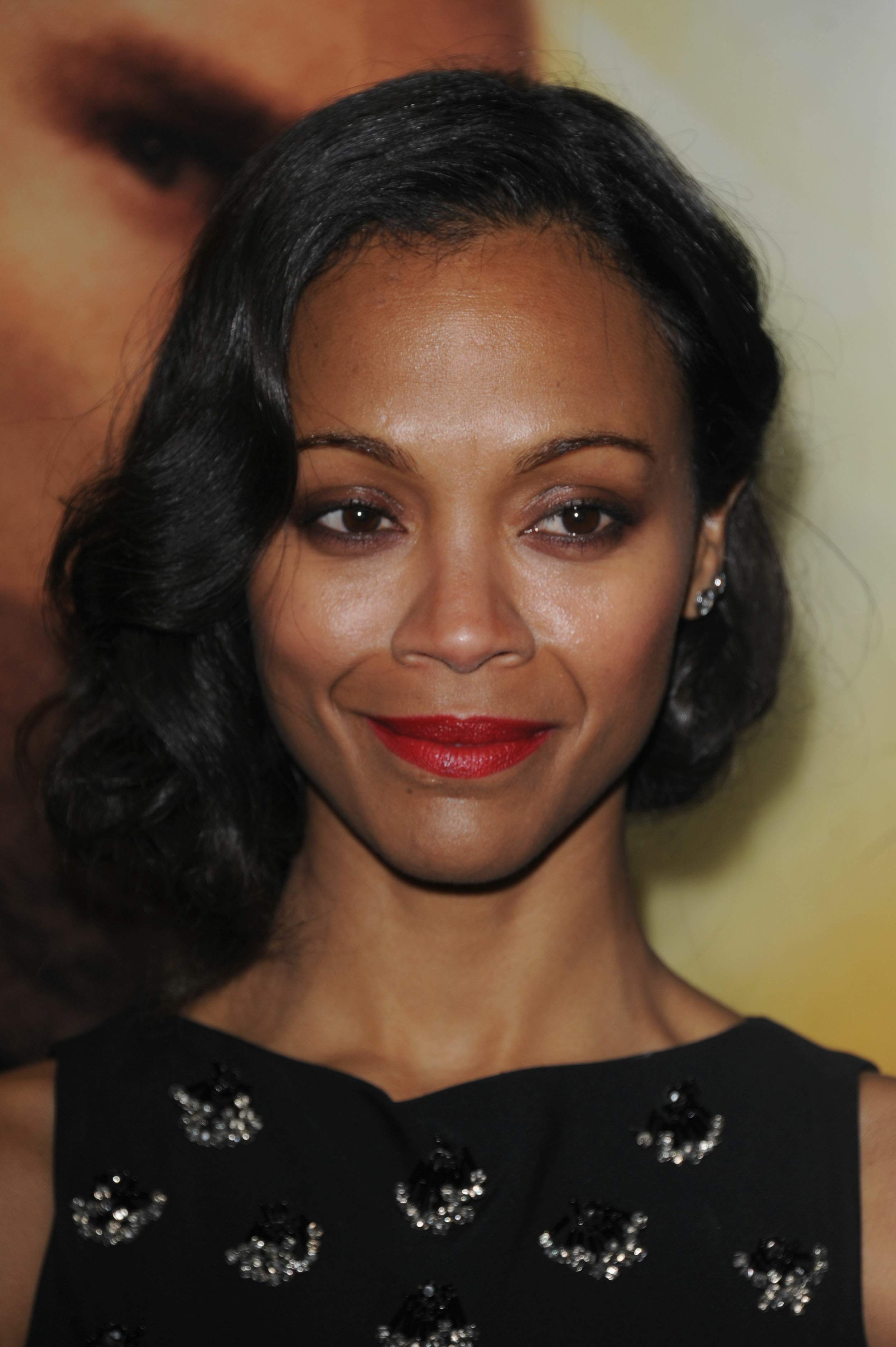 Zoe Saldana attends the 'Star Trek Into Darkness' UK Premiere at the Empire Leicester Square in London