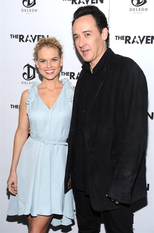 Alice Eve attends the Raven New York Red Carpet Screening Event on April 16, 2012