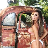 Rosanna Arkle in a bikini