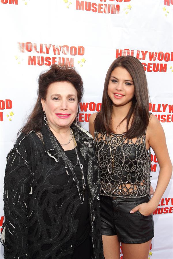 Selena Gomez at the Marilyn Monroe exhibit at the Hollywood Museum on May 30, 2012
