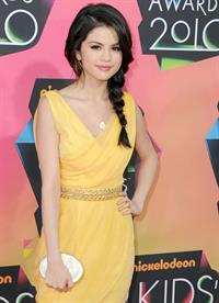 Selena Gomez Nickelodeons 23rd annual Kids Choice Awards on March 27, 2010 in Los Angeles California