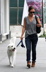 Olivia Wilde walking her dog in New York City - July 22, 2013 