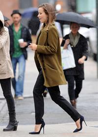 Olivia Wilde in New York 10/11/13  