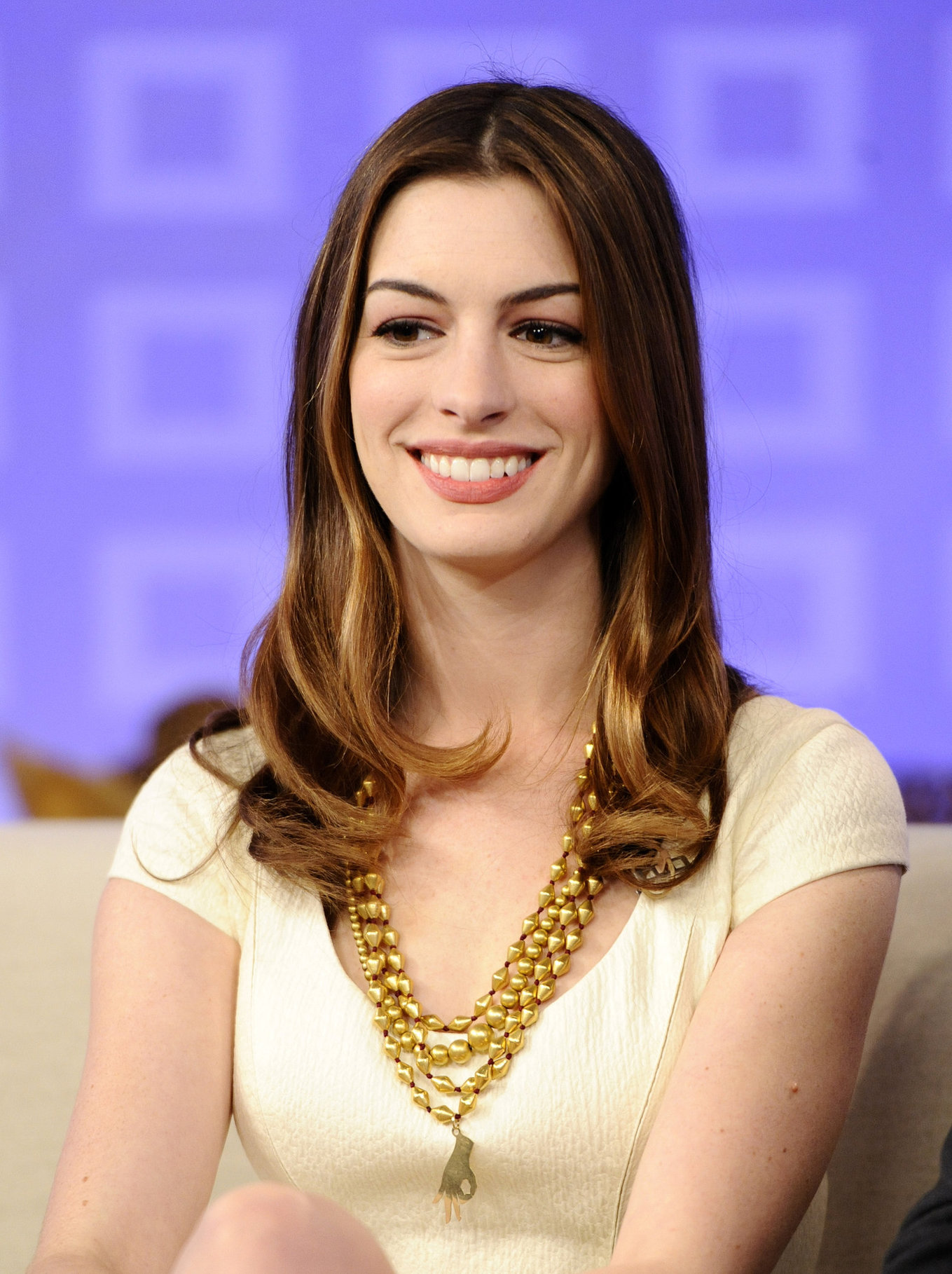 Anne Hathaway appears on NBC News Today Show on November 18, 2010