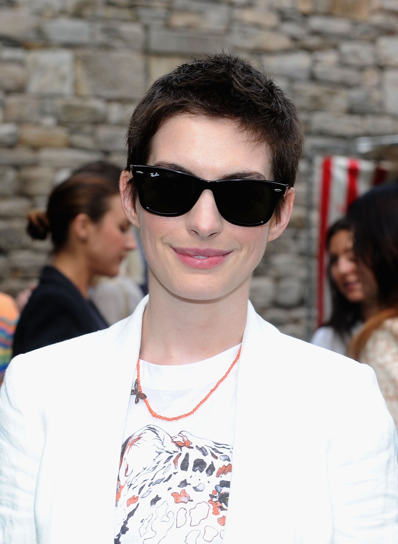 Anne Hathaway Stella McCartney Spring 2012 Presentation Dinner on June 11, 2012