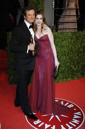 Anne Hathaway Vanity Fair Oscar Party on February 27, 2011