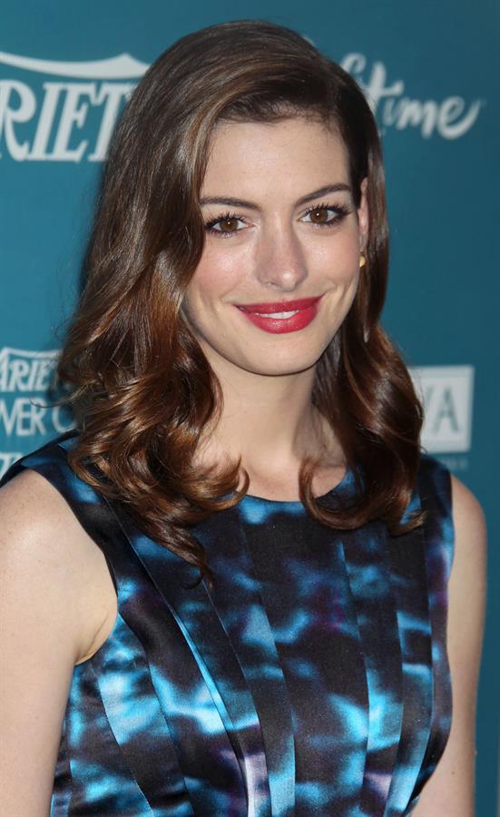 Anne Hathaway Varietys 2nd Annual Power of Women Luncheon on September 30, 2010