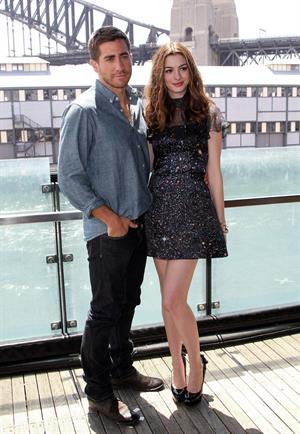 Anne Hathaway press conference at Welsh Bay in Sydney on December 6, 2010