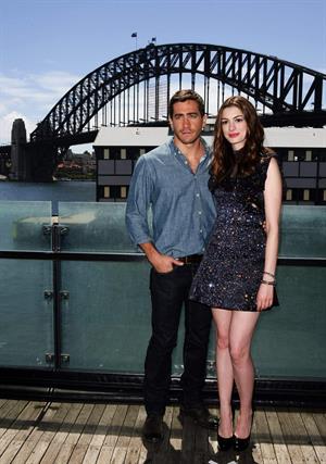 Anne Hathaway press conference at Welsh Bay in Sydney on December 6, 2010