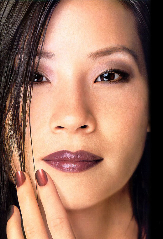 Kelly Hu in a bikini