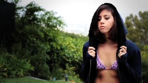 Aubrey Plaza in a bikini