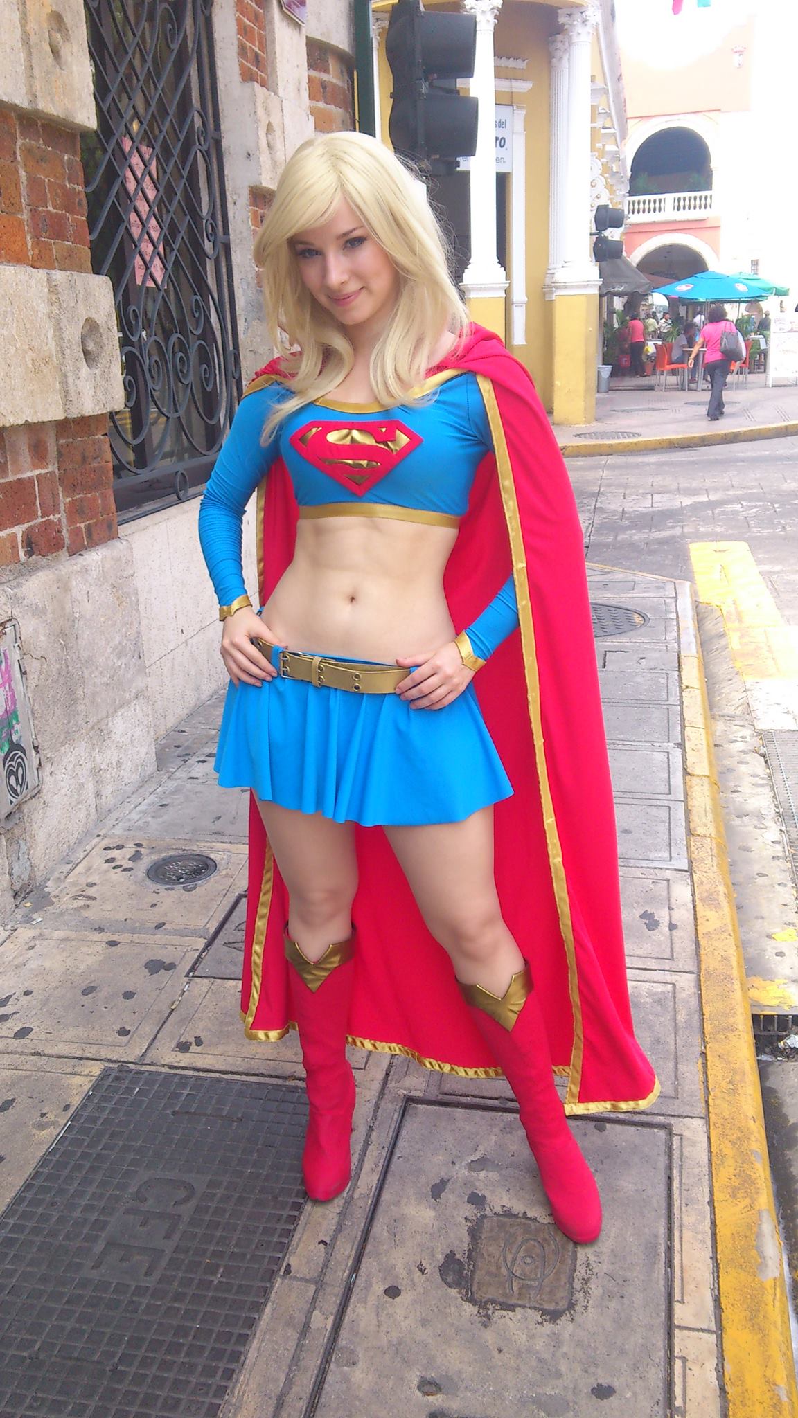 Enji Night as Supergirl