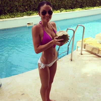 Anonymous in a bikini