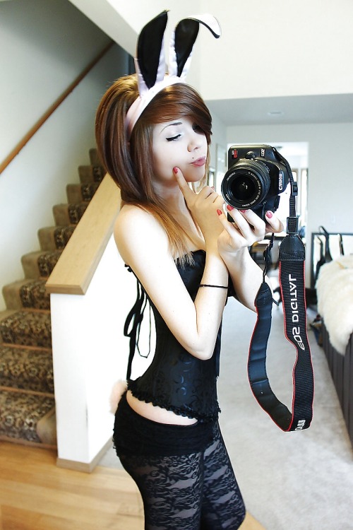 Anonymous taking a selfie