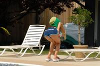 Kasia in a bikini - ass