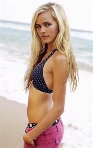 Isabel Lucas in a bikini