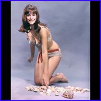 Claudine Auger in a bikini