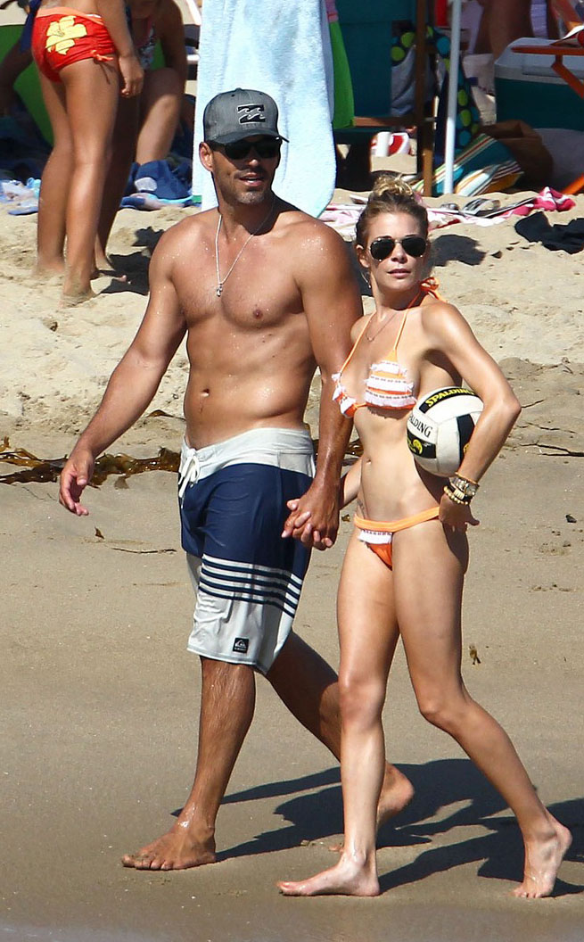 Eddie Cibrian in a bikini